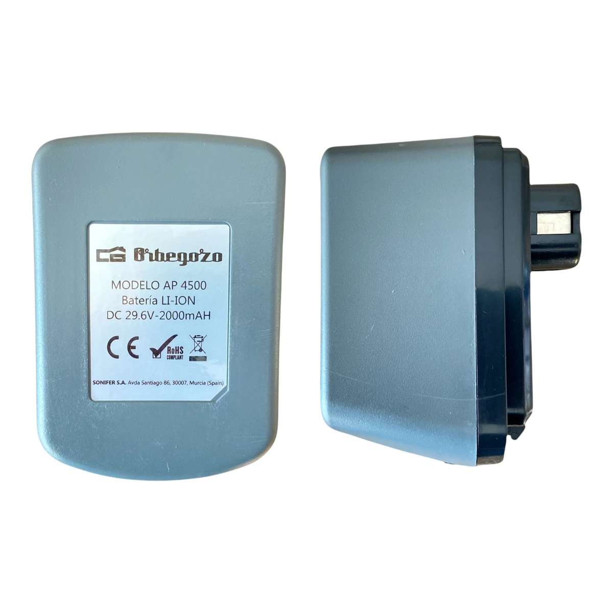 Batería para aspirador Orbegozo AP 4500 / APC 6000