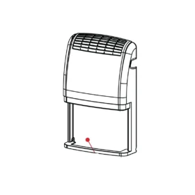 Carcasa frontal para deshumidificador Orbegozo DH 1810