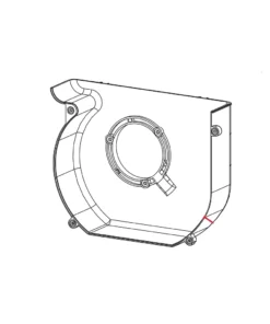 Carcasa posterior para deshumidificador Orbegozo DH 2025