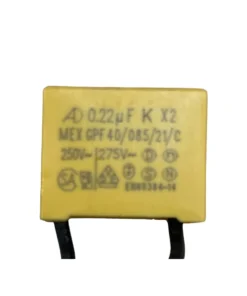 Condensador 0,22 µF 18×14 mm para aspirador Orbegozo AP 4800