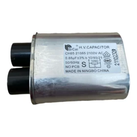 Condensador 0,85 µF 2100 VAC para microondas Orbegozo