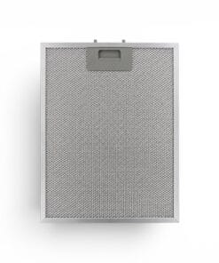 Filtro de aluminio 32 x 27 cm para campana extractora Orbegozo DS 48190 B, DS 56190 B, DS 57190 B y otros modelos indicados
