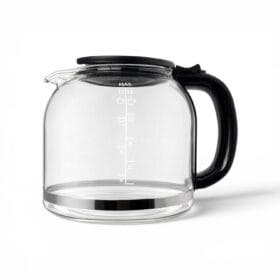Jarra de cristal para cafetera de goteo Orbegozo CG 4515, CG 4027 N y CG 4024 N