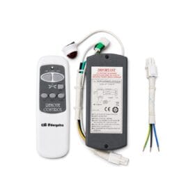 Kit de mando a distancia y receptor para ventilador de techo Orbegozo CP 50120, CP 54132, CP 79132 y otros modelos compatibles