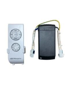 Kit de telemando y receptor para ventilador de techo Orbegozo CP 92105, CP 93105, CF 98132 y otros modelos compatibles