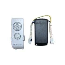 Kit de telemando y receptor para ventilador de techo Orbegozo CP 92105, CP 93105, CF 98132 y otros modelos compatibles