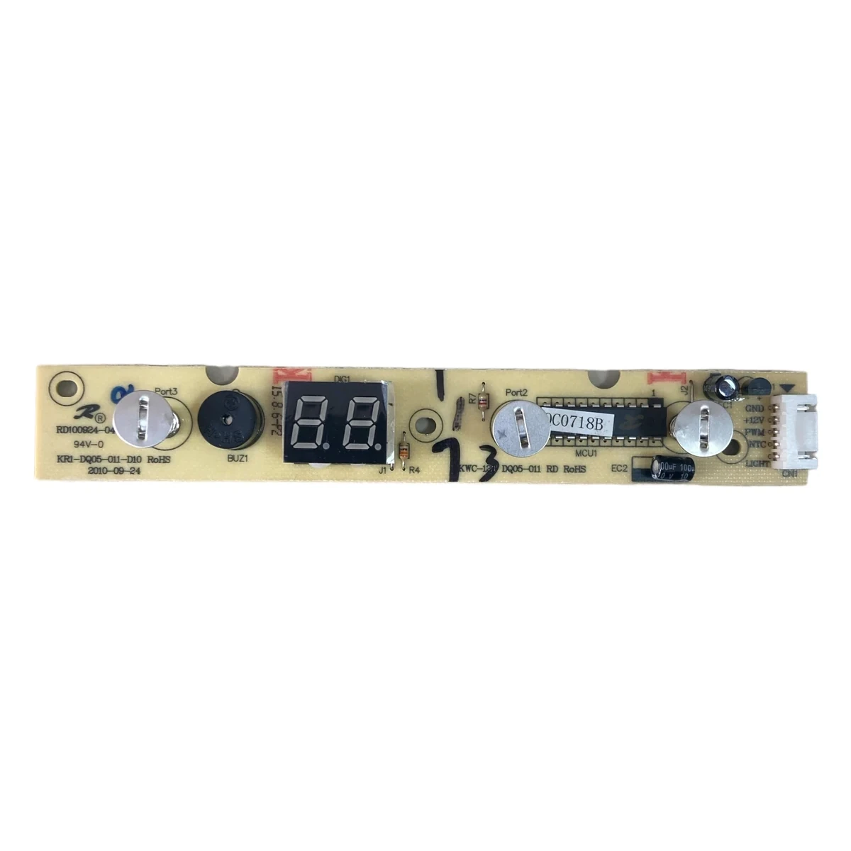 Placa electrónica de display superior para vinoteca Orbegozo VT 2400
