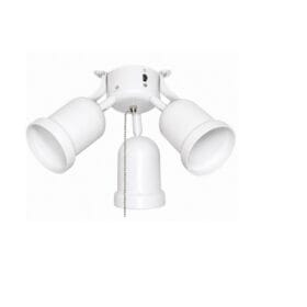 Kit Soporte+focos para ventilador de techo Orbegozo CT 35132